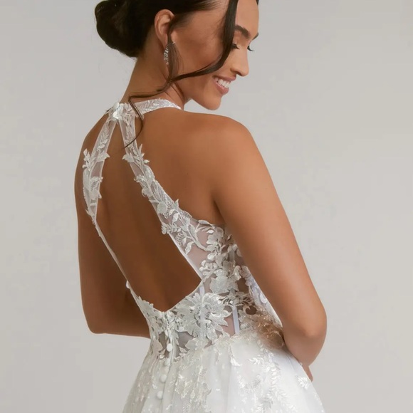 Azazie Dysis Wedding Dress - Sparkling Bridal Gown - Picture 5 of 13